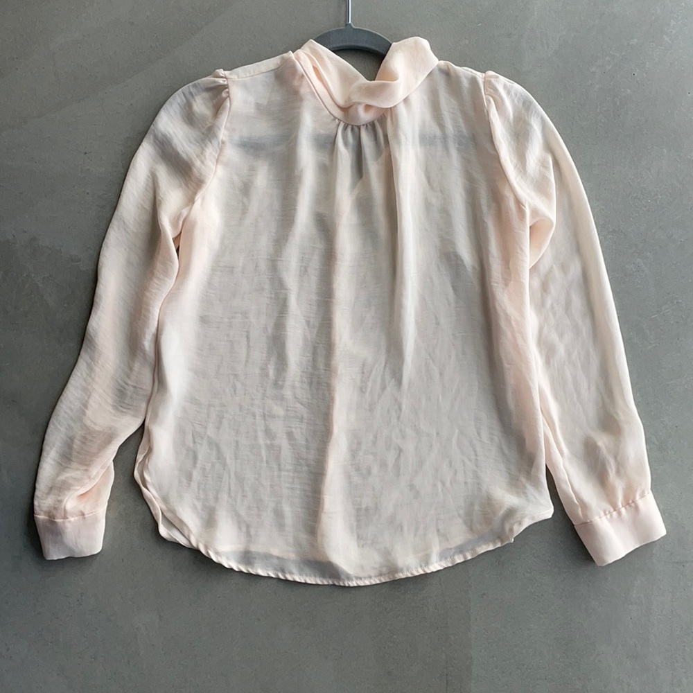 F21 sheer blouse